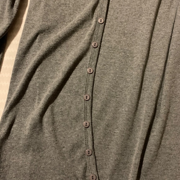 Grey button up cardigan - Picture 2 of 3